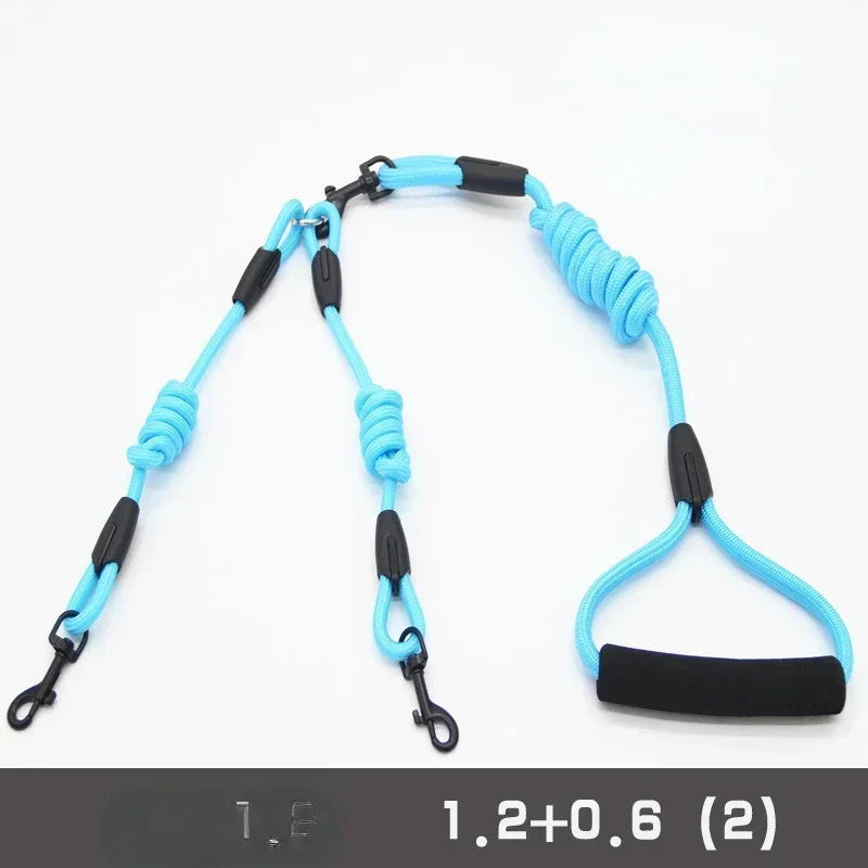 Guangdong Double Dog Leash Coupler Nylon Twin Lead