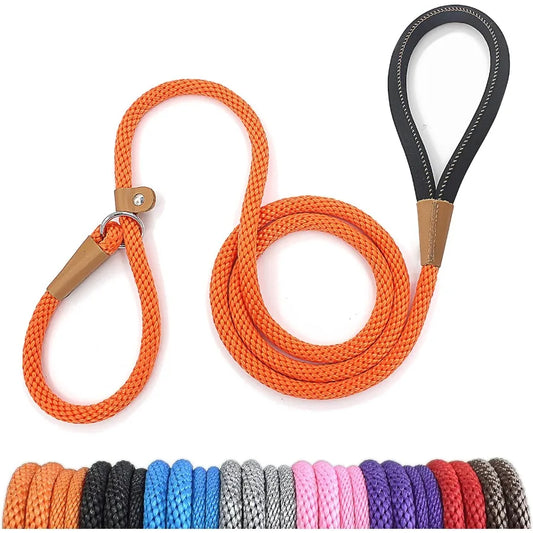 High-concerned Heavy Duty Braided Dog Leash for Training and Walking