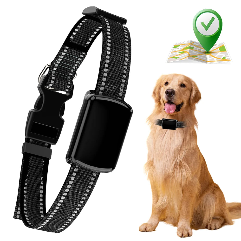 Pet GPS Tracker With Adjustable Collar For Cats And Dogs