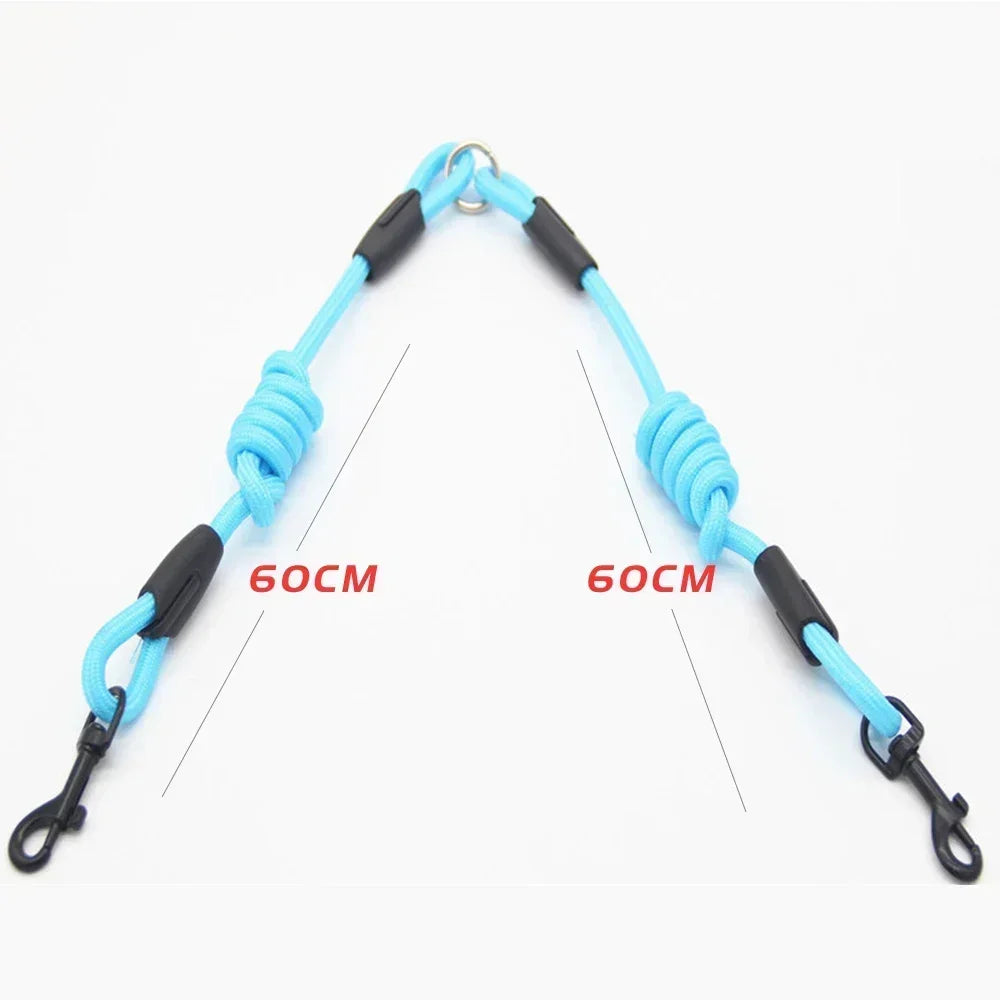 Guangdong Double Dog Leash Coupler Nylon Twin Lead
