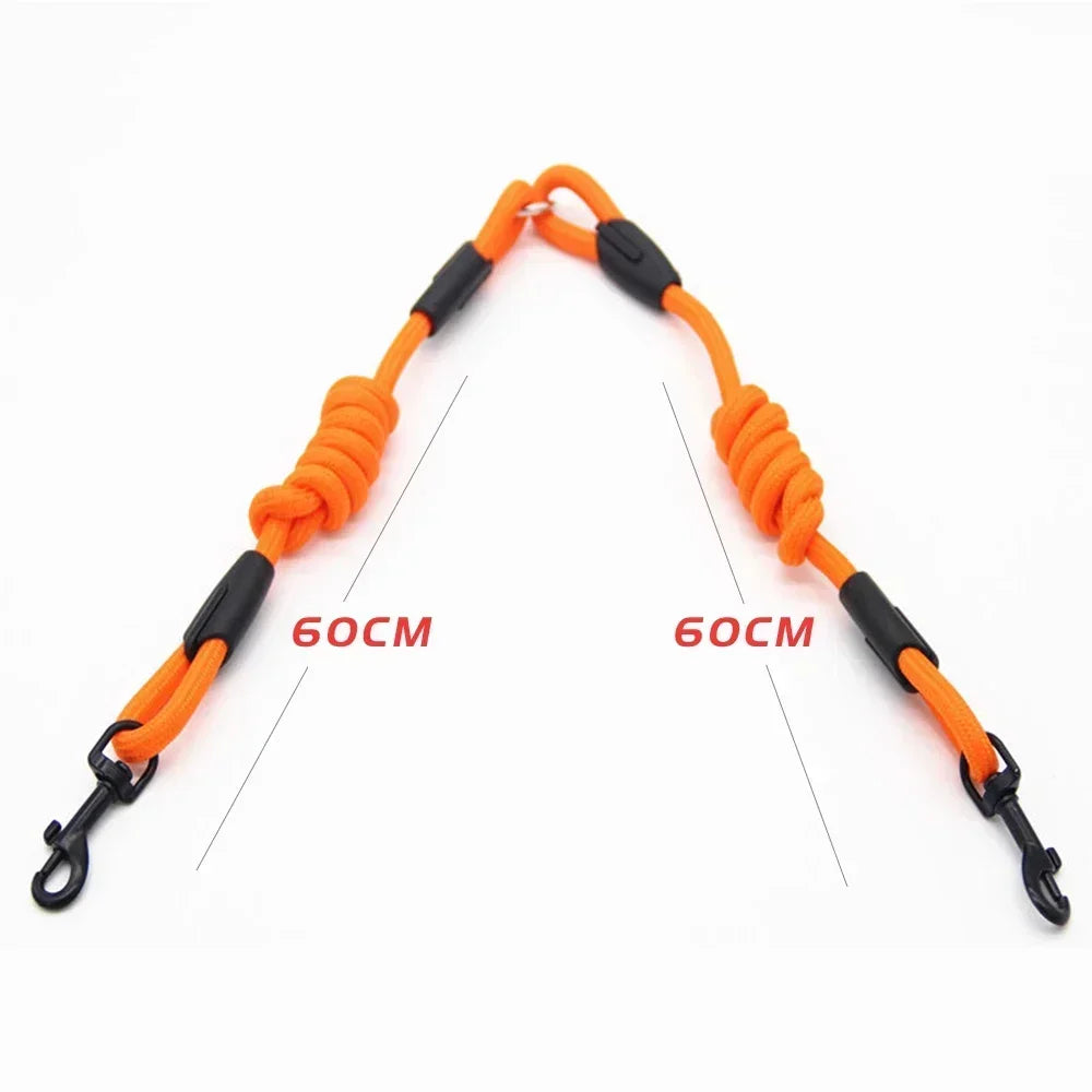 Guangdong Double Dog Leash Coupler Nylon Twin Lead