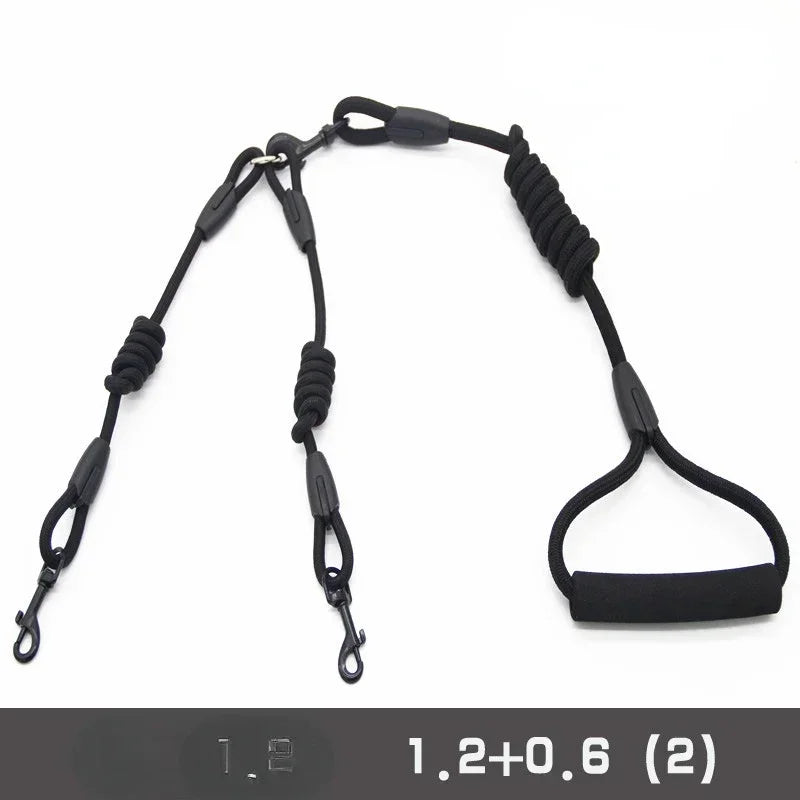 Guangdong Double Dog Leash Coupler Nylon Twin Lead