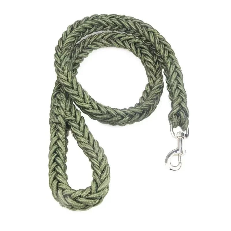 CN Sichuan Anhui Nylon Braided Dog Leash Bulldog Rottweiler