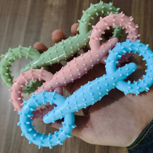 TPR Dog Molar Chew Toy For Dental Cleaning At Home