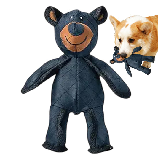 Durable Squeaky Plush Bear Dog Toy For Puppies And Dogs