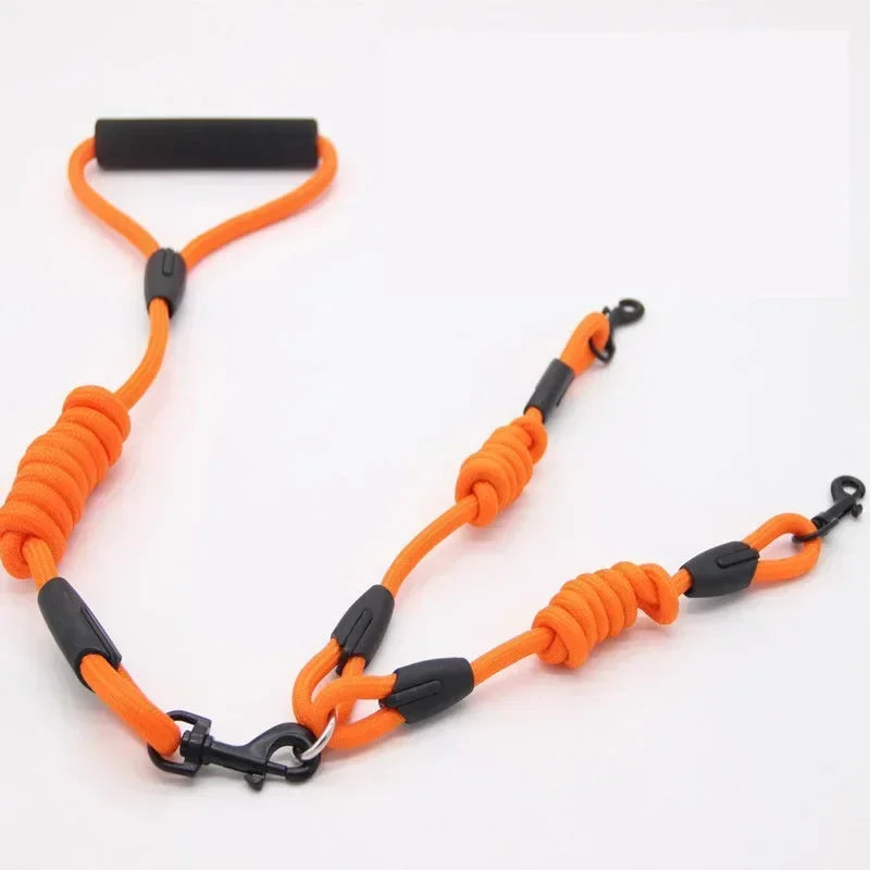 Guangdong Double Dog Leash Coupler Nylon Twin Lead