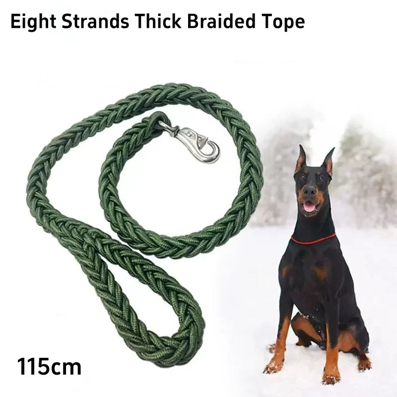 CN Sichuan Anhui Nylon Braided Dog Leash Bulldog Rottweiler