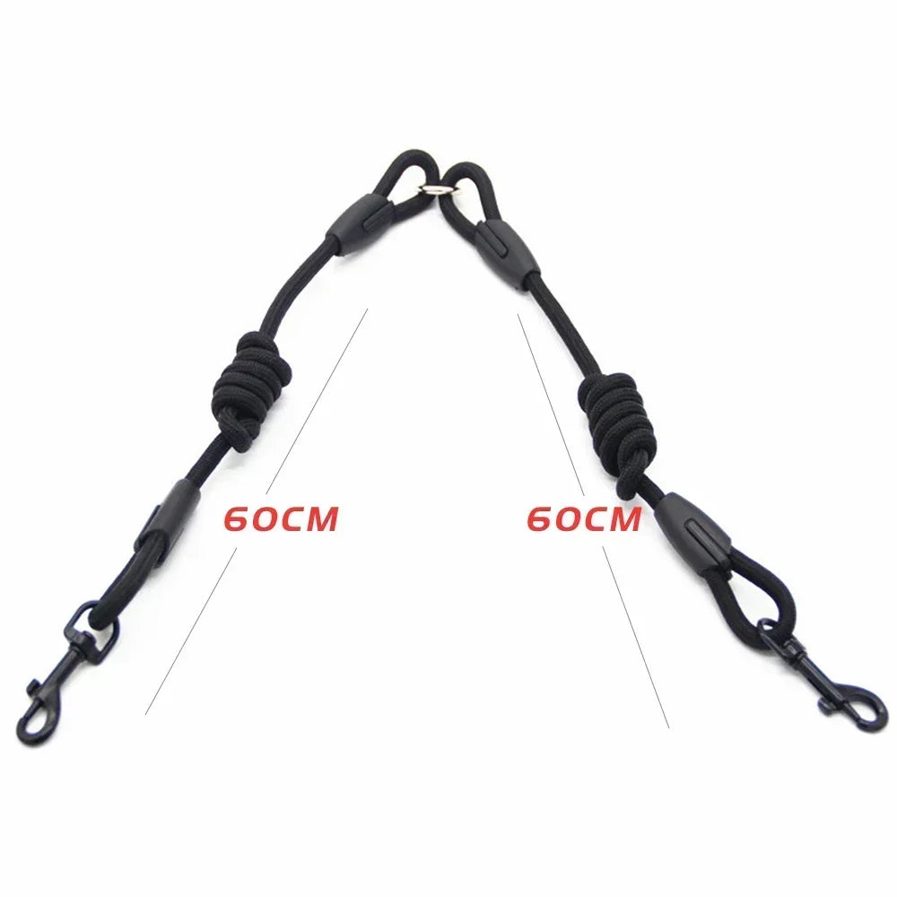 Guangdong Double Dog Leash Coupler Nylon Twin Lead